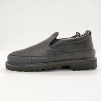 Amb レザー サイズ37 スリッポン ブラック レディース エーエムビー【中古】5-0313G◎