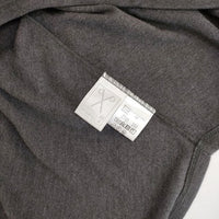 PUPULA 373225S 変形プルオーバー 微起毛 長袖Ｔシャツ カットソー ロンＴ グレー レディース ププラ【中古】5-0901T∞