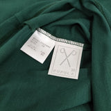 PUPULA 356088Z サイズ38 Vネック カットソー グリーン レディース ププラ【中古】5-0506M♪