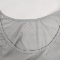 PUPULA 537015S サイズ38 Uネック カットソー ライトグレー レディース ププラ【中古】5-0506M♪