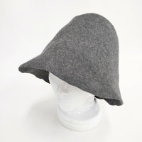 maison de SOIL フェルトハット 帽子 ハット グレー レディース メゾンドソイル【中古】5-0925T◎