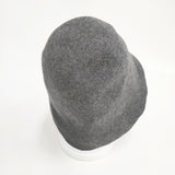 maison de SOIL フェルトハット 帽子 ハット グレー レディース メゾンドソイル【中古】5-0925T◎