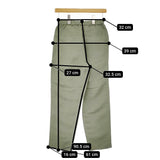 Morris&Sons リネン混 イージーパンツ サイズ0 パンツ カーキ レディース モリスアンドサンズ【中古】5-0411M♪