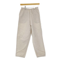 Danton コットンリネンウェザーイージーパンツ 定価15400円 サイズ36 JD-2540LHP パンツ ベージュ レディース ダントン【中古】5-0411M♪