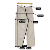 Danton コットンリネンウェザーイージーパンツ 定価15400円 サイズ36 JD-2540LHP パンツ ベージュ レディース ダントン【中古】5-0411M♪