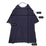 umii 908/45R/45rpm コットンニットワンピース 定価25300円 ネイビー レディース ウミフォーティーファイブアールピーエム【中古】5-0506M♪