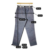 45R/45rpm ストレッチデニムイージースリムパンツ 定価17600円 パンツ ブルー レディース フォーティーファイブアールピーエム【中古】5-0506M♪