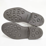 SANDERS ミリタリーチェルシーブーツ サイドゴア ポリッシュレザー サイズ3 ブーツ ホワイト レディース サンダース【中古】5-0306G◎