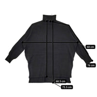 veritecoeur ST-116 タートルネック ウールカシミヤ セーター ニット ブラック レディース ヴェリテクール【中古】5-0929T∞