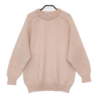 veritecoeur/Kerry Woollen Mills VCK-232 イングランド製 ウール セーター ニット ピンク レディース ヴェリテクール/ケリーウーレンミルズ【中古】5-0929T∞