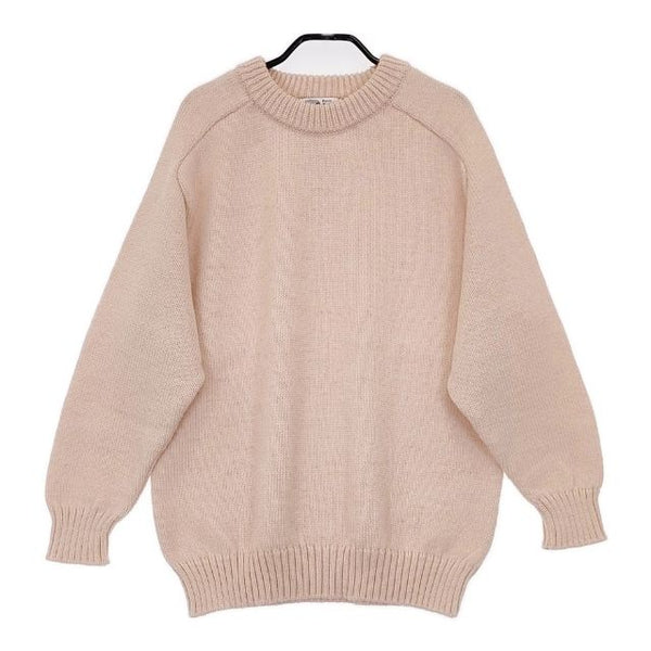 veritecoeur/Kerry Woollen Mills VCK-232 イングランド製 ウール セーター ニット ピンク レディース ヴェリテクール/ケリーウーレンミルズ【中古】5-0929T∞