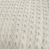 mizuiro-ind pattern knitting c/neck vest 1-220024 定価13860円 メッシュ編 ニットベスト ホワイト レディース ミズイロインド【中古】5-0411M♪