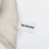 veritecoeur 無地 ショール ストール ベージュ レディース ヴェリテクール【中古】5-0925T◎