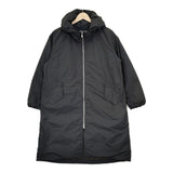 The Loft Labo フーディダウンコート 定価77000円 TL21FJK57 ダウンジャケット ブラック レディース ロフトラボ【中古】5-1024A◆