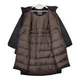 The Loft Labo フーディダウンコート 定価77000円 TL21FJK57 ダウンジャケット ブラック レディース ロフトラボ【中古】5-1024A◆