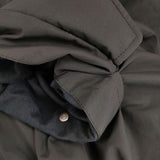 The Loft Labo フーディダウンコート 定価77000円 TL21FJK57 ダウンジャケット ブラック レディース ロフトラボ【中古】5-1024A◆