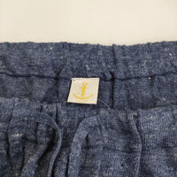 LOISIR リネンイージーパンツ アデュートリステス ワイド パンツ ブルー レディース ロワズィール【中古】5-0411M♪