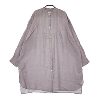 LOISIR リネンバンドカラータックシャツワンピ アデュートリステス ワンピース パープル レディース ロワズィール【中古】5-0411M♪