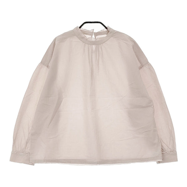Conges payes レース フリル ブラウス シャツ ピンク レディース コンジェ ペイエ【中古】5-0411M♪