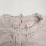 Conges payes レース フリル ブラウス シャツ ピンク レディース コンジェ ペイエ【中古】5-0411M♪