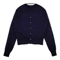 R&D.M.Co- WEEKEND HILL バックボタン シルク ウール 定価41800円 no.5200 セーター ニット ネイビー レディース オールドマンズテーラー【中古】5-0906T∞