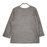 45R/45rpm コットン 綿100％ サイズ2 長袖Ｔシャツ カットソー ロンＴ グレー レディース フォーティーファイブアールピーエム【中古】5-0411M♪