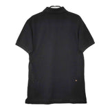 45R/45rpm スーピマカノコの33色908ローファーポロ 定価19800円 ポロシャツ ブラック レディース フォーティーファイブアールピーエム【中古】5-0604S∞