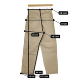 45R/45rpm おこめチノの908パンツ 定価27500円 チノパンツ ベージュ レディース フォーティーファイブアールピーエム【中古】5-0326G∞