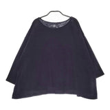 45R/45rpm コットン100％ サイズ0 長袖Ｔシャツ カットソー ロンＴ ネイビー レディース フォーティーファイブアールピーエム【中古】5-0411M♪