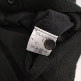 MARGARET HOWELL 578-9164004 サイズ2 リネンコットン カーディガン ブラック レディース マーガレットハウエル【中古】5-0411M♪