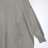mizuiro-ind Vネックワンピース 3-228502 定価13200円 ニット ワンピース グレー レディース ミズイロインド【中古】5-0929T∞