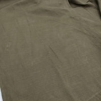 mizuiro-ind リネン混ワイドイージーパンツ パンツ カーキ レディース ミズイロインド【中古】5-0411M♪