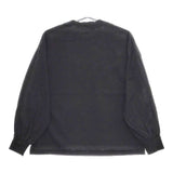 HYKE 202-12231 LONG-SLV TEE コットン 長袖Ｔシャツ カットソー ロンＴ ブラック レディース ハイク【中古】5-0326M∞