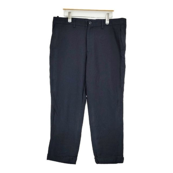 Mr.GENTLEMAN ウール パンツ 濃紺 ネイビー メンズ ミスタージェントルマン【中古】5-1027T∞
