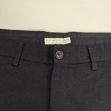 Mr.GENTLEMAN ウール パンツ 濃紺 ネイビー メンズ ミスタージェントルマン【中古】5-1027T∞