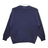 NAUTICA XXL コットン セーター ニット ネイビー メンズ ノーティカ【中古】5-0428M∞