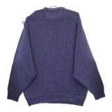 NAUTICA XXL コットン セーター ニット ネイビー メンズ ノーティカ【中古】5-0428M∞