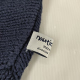NAUTICA XXL コットン セーター ニット ネイビー メンズ ノーティカ【中古】5-0428M∞