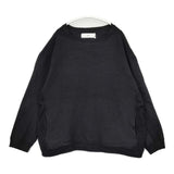 MURACO ムラコ ウール プルオーバー XL セーター ニット ブラック メンズ【中古】5-1027T∞