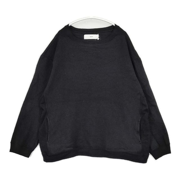 MURACO ムラコ ウール プルオーバー XL セーター ニット ブラック メンズ【中古】5-1027T∞