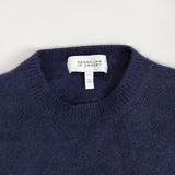 DEREK LAM 10 Crosby カシミヤ セーター ニット ネイビー レディース デレクラム【中古】5-0929T∞