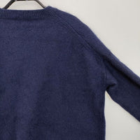DEREK LAM 10 Crosby カシミヤ セーター ニット ネイビー レディース デレクラム【中古】5-0929T∞