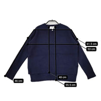 DEREK LAM 10 Crosby カシミヤ セーター ニット ネイビー レディース デレクラム【中古】5-0929T∞