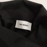 THE RERACS TURTLENECK LONG SLEEVE T-SHIRT タートルネック長袖Tシャツ カットソー ロンT 23AW ブラック レディース ザリラクス【中古】5-0213T♪