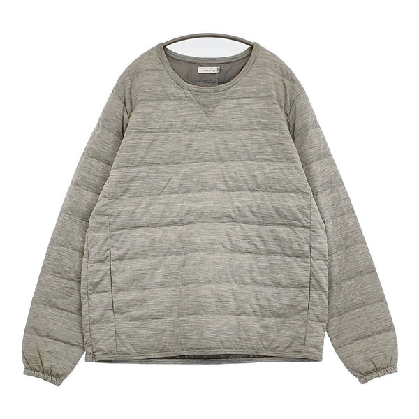 nanamica Down Pull Over 光電子ダウンセーター サイズXL SUAF612 定価41800円 ブルゾン グレー メンズ ナナミカ【中古】5-0920T♪