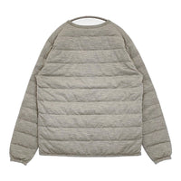 nanamica Down Pull Over 光電子ダウンセーター サイズXL SUAF612 定価41800円 ブルゾン グレー メンズ ナナミカ【中古】5-0920T♪