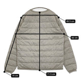 nanamica Down Pull Over 光電子ダウンセーター サイズXL SUAF612 定価41800円 ブルゾン グレー メンズ ナナミカ【中古】5-0920T♪