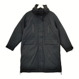 nano universe 西川ダウン Nishikawa Down ダウンジャケット サイズ36 ダウンコート ブラック レディース ナノユニバース【中古】5-1024A◆