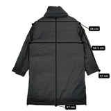 nano universe 西川ダウン Nishikawa Down ダウンジャケット サイズ36 ダウンコート ブラック レディース ナノユニバース【中古】5-1024A◆