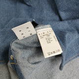 RIM.ARK 新品 Denim box PO 定価19800円 60ISS30-0451 Vネック デニム ブラウス シャツ 25SS ブルー レディース リムアーク【中古】5-0213M♪